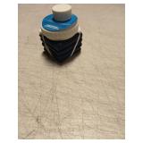 BEAUTAIL Collapsible Water Bottles 20.6oz, Silicone Foldable Portable Travel Water Bottle, BPA-Free, Leakproof Reusable for Traveling Camping Hiking Cycling Yoga Sports Outdoor, 1 Pack (Dark Blue) - R