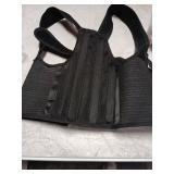 BigRose Posture Corrector for Women and Men, X Power Support Belt for Back Pain Relief with Adjustable Shoulder Straightener, Upper Lower Lumbar Neck Support, Comfortable Back Brace, Small - Retail: $