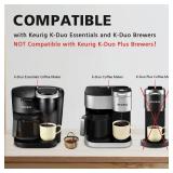 Reusable K Duo Coffee Filter for K-Duo Essentials, K-Duo Brewers Only - Carafe Basket Coffee Filters, Reusable K Duo Essentials Coffee Makers Accessories, 1 pack - Retail: $9