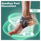 Rejuvacare FootRenew Triple Method Massager The Official Knee Wrap Massager, Foot Massager for Comfort and Relaxation for Everyday Use (1pc-FootRenew, 1, Count) - Retail: $50