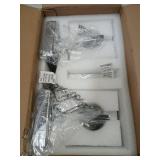 FDPBY Modern Wall Sconce Set of Two Indoor Wall Lamp Chrome Wall Sconces Crystal Wall Light Bathroom Vanity Light Fixtures Wall Mounted Room Sconce Wall Lighting - Retail: $65