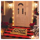 SEEKSEE Cotton Buffalo Plaid Rug 3