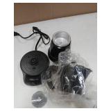 Lemosae Coffee Pot 6 Cup Electric Espresso Coffee Maker Italian Moka Maker 300ml Portable Aluminum Espresso Machine Cafetera Moka Pot with Detachable Base, Gift for Home Travel(Black) - Retail: $40