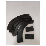 YIBOCO SJ600S-4ABLD Auger Rubber, Auger Blades Rubber Paddle Kit Replacement for SJ620 SJ621 SJ622E SJ623E SJM988 Snow Throwers - Retail: $36