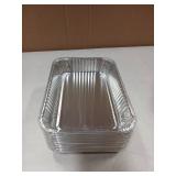 Whaleme Grill Drip Pans Compatible Weber 6415-20 Pack Grill Accessories for Weber Spirit, Genesis, Traveler, Q Series, Disposable Aluminum Foil Pans Grease Tray Liners 8.5" X 6" - Retail: $10