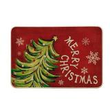 Artoid Mode Xmas Tree Merry Christmas Doormat, Snowflake Winter Home Decor Low-Profile Switch Rug Door Mat Floor Mat for Indoor Outdoor 24x35 Inch - Retail: $23