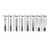 8 Pcs Wood Sculpture Carving Chisel Tool Set DIY Art Craft (8) - Retail: $40