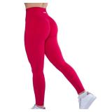 AUROLA Workout Leggings for Women Seamless Scrunch Yoga Pants Tummy Control Gym Fitness Sport Active Leggings 25
