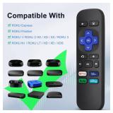 Replacement Remote for Roku Box,for Roku Express, Premiere, 1, 2, 3, 4 (HD, LT, XS, XD) - NOT for Stick, TV or Game - Retail: $8