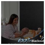 rabbitgoo Blackout Window Film, Sun Heat Blocking Privacy Cover for Glass, Removable Opaque Room Darkening Dark Black Out Window Covers Tint Shades for Home Day Sleep Light Blocker 17.5 x 78.7 Inches 