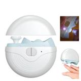 Electric Nail Clippers for Adults Seniors, 3 Speeds Strong Power Automatic Nails Clipper with Polisher and LED Light, Rechargeable Clippers for Thick Toenails Fingernails(White) - Retail: $24