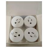 EIGHTREE Smart Plug, WiFi Outlet Works with Alexa & Google Home, Smart Home Socket with Remote Control & Timer Function, 2.4GHz WiFi Only, 4 Packs - Retail: $25