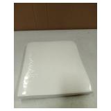 UCandy 10 Pack Ceramic Fiber Paper, 11" x 12" x 1/8" High Temperature Ceramic Fiber Rectangle Papers White Insulation Gasket Paper for Stove Furnace Fireplace - Retail: $19