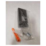 Adjustable (30 to 55 Degree) Video Doorbell Angle Mount, Compatible with Video Doorbell 1/2/3/4/(2020 Release)/Battery Doorbell/Plus, Widen Viewing Range Doorbell Corner Door Mount Wedge Kit (Black) -