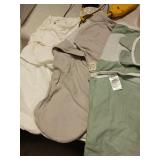 Baby Swaddle Sleep Sacks with Zipper - 3-Pack Swaddles for Newborns 3-6 Months, Infant, Baby Girls, Boys, Soft & Durable Newborn Sleep Sack, Easy Diaper Change Swaddling Blanket (Sage, L) - Retail: $2