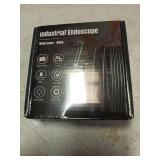 Endoscope Camera with Light, 1920P HD Bore Scope Borescope with 8 Lights, Waterproof 16.4FT Semi-Rigid Cord for Pipe Inspection, Industrial Endoscope for Phones(Dual Lens) - Retail: $20