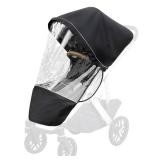 Performance Rain Shield, Rain Cover Fits for UPPAbaby Vista/Vista V2/Vista V3/Cruz/Cruz V2 Stroller, Protect from Wind/Rain/Snow/Dust, Air Vent Hole, Window with Zipper, Stroller Accessories - Retail: