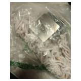 DIBALIYI Fruit Basket Hammock Under Cabinet Adhesive, Woven Vegetable Hanging Basket, Fruit Storage for Kitchen with Banana Hook, Mesh Fruits Holder Organization for Home Dining Room Decor (1Pcs) - Re