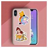 200pcs Kids Disney Princess Cute Cartoon Character Stickers - Movie Decorative Waterproof Stickers for Kids, Teens & Adults - Retail: $10