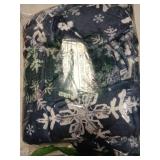 Horaldaily Christmas Flannel Blanket Throw, Navy Snowflake Soft Fuzzy Plush Cozy Fleece Blankets for Couch Sofa Bed Lounging, Ideal Gifts for Kids Adults Wife Self, 50x60 - Retail: $15