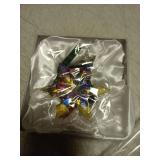 AB Angle Christmas Crystal Ornament Gift, Crystal Snowflake Winter Star Pendant,Valentine