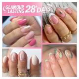 UNA GELLA Oval Round Nail Tips Half Matte 504pcs Short Oval Round Gel Nail Tips Easily Nail Extension for False Fake Acrylic Press On Nails, 12 Sizes Short Gelly Tips - Retail: $10