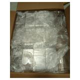Tioncy 12 Pcs Clear Square Vase 5