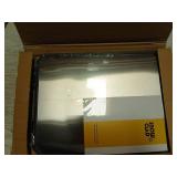 SNOWCLAD Stainless Steel Cutting Board,Double Sided Steel Bread Boards for kitchen,Stainless Steel/Wheat straw pp Large Board for meat,non toxic Chopping,16 * 11 Inch,Dishwasher Safe - Retail: $30