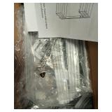 mixeshop Under Sink Organizer, 2 Tier Under Sink Organizers and Storage, Adjustable Height, Slide out Metal Cabinet Organizers, Pull out Cabinet Storage Drawer Shelf for Kitchen Bathroom White 2Pack -