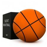 Yhngwumg Size 7 (29.5") Silent Basketball High-Density Soft Foam and Low Noise Indoor Training Ball Easy Grip Highly Elastic Practice Ball - Retail: $14