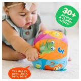 Move2Play, Hilariously Interactive Baby Ball with Music & Sound Effects | First Birthday Gift | Toddler Toy for Boys & Girls | Age 6, 9, 12, 18+ Month | 1, 2+ Year