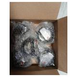 Upgraded DG94-04167B Gas Stove Knobs for Samsung Stoves/Ovens(5pcs), DG94-04167B DG94-03950E for Samsung Gas Stove Knobs, Fit for NX60A6511SG/AA NX60A6711SG/AA NX60A6751SG/AA, Black - Retail: $32