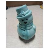 Rmolitty Christmas Dog Toys, Squeaky Dog Toys for Aggressive Chewers, Indestructible Tough Dog Chew Toys for Large Medium Breed Dog with Non-Toxic Natural Rubber (Blue) - Retail: $8