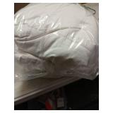 Globon Summer Down ComforterBlanket Queen Size, Extra Lightweight Duvet Insert for Hot Sleepers, Noiseless & Extra Soft,90x90 inches,10 Ounce Fill Weight, White - Retail: $120