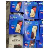 Trac Phones Android based Smartphones - 60 Phone Count + 2 mobile Hotspot - Headphones/Chargers/Cases