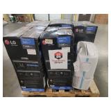 LG Portable Air Conditioners 7,000BTU - 6ct