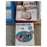 Oster XL Air Fryer/ 1700w Convection oven + Smeg Coffe maker + Ice maker + Outdoor misting fan + Fluzzle Tube + MORE