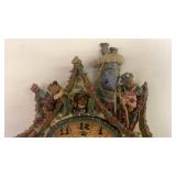 Boyds Bears Clock - Time Waits for No Bear approx 12 inches tall