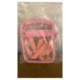 Clear Crossbody Purse Bag, Clear Bag Stadium Approved with Front Pocket for Concerts Sports Festivals