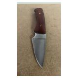 Fixed Blade Hunting Fishing Knife Full tang blade with Wooden Handle approx 8 inches