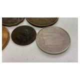 Vintage Token & Medallion Lot â 5 Pieces