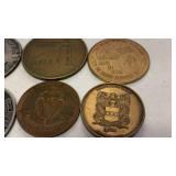 Vintage Souvenir Token & Medallion Lot â 6 Pieces
