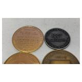 Historical Commemorative Medal Collection - Essex Iowa and Buffalo Wyoming