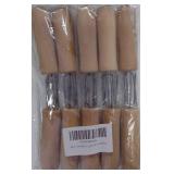 Set of 10 Wooden Handle Corn Holders