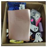 Box of unpicked items includes psp sonic rivals, mini purple organizer, travel hanger, etc...