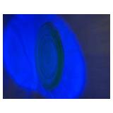 Depression Glass Green Dinner Plate