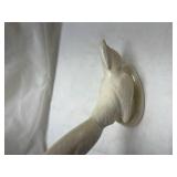 White glazed Pheasant Figurine