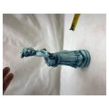 Blue Glazed Religious Figure Statue