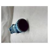 Blue Glazed Religious Figure Statue