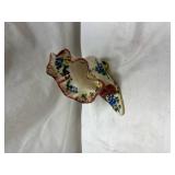 Italian Hand-Painted Ceramic Shoe